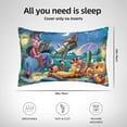 thumbnail image 4 of Winnie The Pooh Throw Pillow Cover Decoration Pillow Case Cushion Home Decor for Home Sofa Couch 20x30 inch, 4 of 7