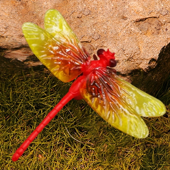 Figuras de pintadas a mano, artesanías, colección de adornos de escritorio realistas, figuras de acción detalladas, juguetes de animales de s shamjiam estatuilla de animales