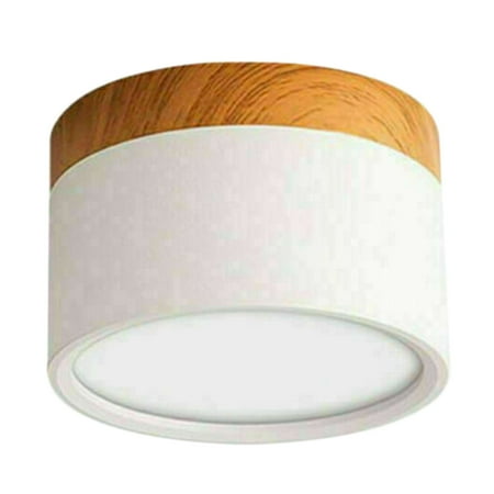 

Xigeapg LED Ceiling Light Surface-Mounted Spotlight Ceiling Lamp Cool White Downlight for Living Room Dining Room Corridor White