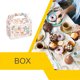 thumbnail image 4 of Inteprter 12 Uds. Bolsa de papel Kraft cajas de regalo reutilizables estilo temático portátil bonita bolsa de dulces bonita bolsas de embalaje Almacenamiento y organización del hogar, 4 of 6