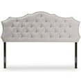 thumbnail image 3 of Baxton Studio Aurora Tufted King Panel Headboard in Grayish Beige, 3 of 6