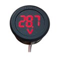 thumbnail image 1 of Dc4-100V Round 2Wire Car Voltmeter Led Digital Display Voltage Electricity Meter, 1 of 9