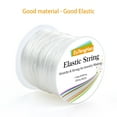 thumbnail image 2 of EuTengHao 1mm Elastic String for Bracelet Crystal String Cord 150m Elastic Cord Stretchy Bracelet String Bead Cord Jewelry String for Bracelet Beading Jewelry Making(150m/492ft, 1mm), 2 of 7