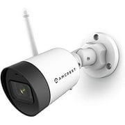 Amcrest SmartHome 4MP WiFi Bullet Camera, Outdoor Security Camera, 98ft Night Vision, Built-in Mic, 101° FOV, 2.8mm