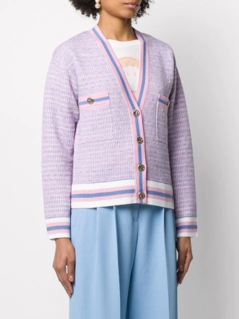 Lyna Cropped Tweed Cardigan 