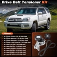 thumbnail image 2 of Kit de tensor de correa serpentina con polea tensora para Toyota Tundra 4Runner, conjunto de tensor de correa de transmisión para Lexus LX470 GX470 LS430 No.38488 49452, 2 of 7