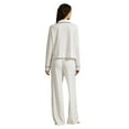 thumbnail image 2 of Polo Ralph Lauren Long-Sleeve Jersey Pajama Set - 4P0229 (White Cloud, L), 2 of 3