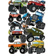PRESTO CHANGO DECOR Monster Truck Wall Stickers / Truck Decals / Graphics / Wall Decor