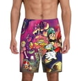 thumbnail image 3 of Lsque Mario Mens Sleep Pajama Shorts,Short Pajama Pants, Cotton Ultra-Soft Knit-Small, 3 of 9