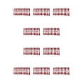 thumbnail image 3 of Seitruly Tabletas para mejorar las uñas Diseño elegante de puntos Uña falsa Aspecto resistente a los arañazos Puntas de manicura JM-20 Rojo JM-20Rojo brillante 10piezas, 3 of 6