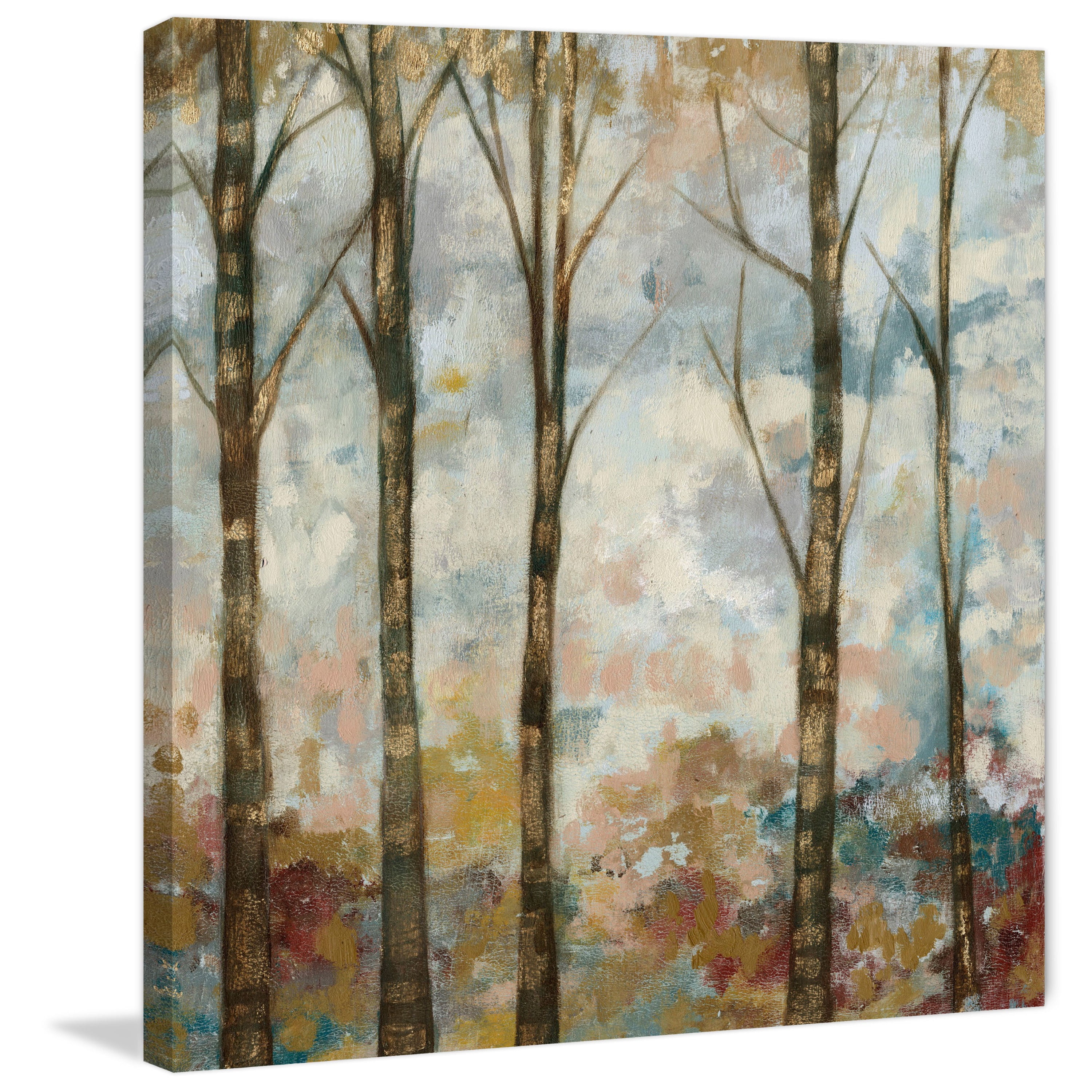 Marmont Hill "Aural Arbor I" Painting Print on Wrapped Canvas