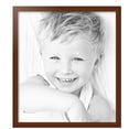 thumbnail image 2 of ArtToFrames 23" x 26" Walnut Picture Frame, 23x26 inch Brown Wood Poster Frame (WOM-4086),  Pack, 2 of 8