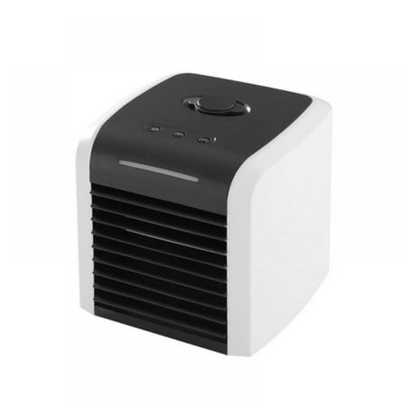 

Portable Air Conditioner Personal Air Cooler with 2-Speeds Small Evaporative Cooler with LED Lights Quiet Mini Air Conditioner Fan for Office Small Room Desk Nightstand and Camping