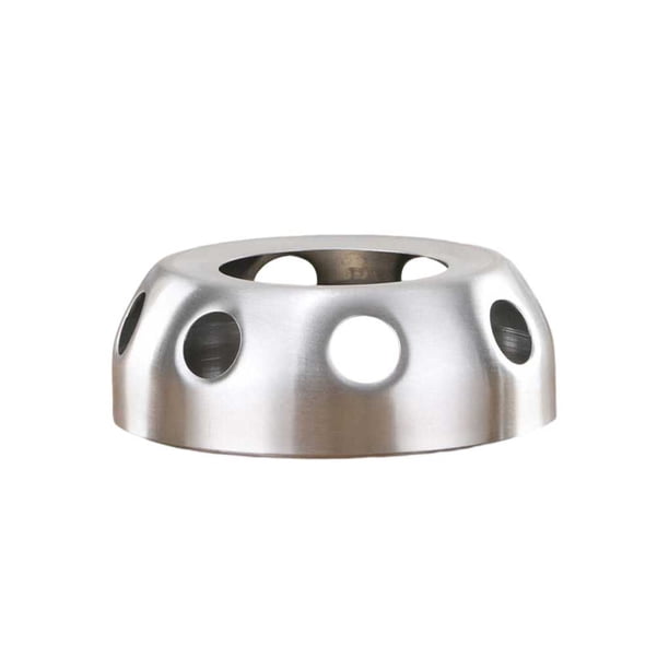 Calentador de tetera para acampar Kearding Acero inoxidable Plata