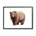 thumbnail image 2 of Stupell Industries Brown Bear Watercolor Portrait Children's Wild Animal, 30 x 24,Design by Fox Hollow Studios, 2 of 5
