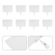 thumbnail image 1 of CRILSTYLEO 10Ud Clips Para Carteles De Precio Reutilizables Con Zona Para Y Borrar, 1 of 8