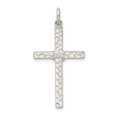 thumbnail image 3 of Sterling Silver Crucifix Pendant QC2865, 3 of 4