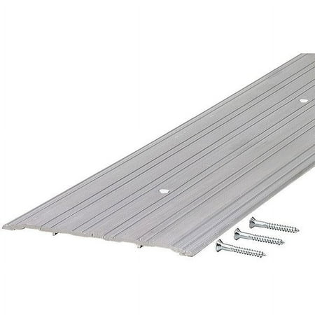 

1PACK ZoroSelect 5MFJ4 Saddle Threshold Fluted Top 3 ft. Alum