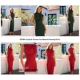 thumbnail image 4 of BTFBM Women's Ruched Bodycon Dress Summer Casual Sleeveless Lightweight Back Slit Elegant Club Party Cocktail Maxi Dresses, 4 of 9