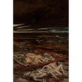 thumbnail image 2 of Adam Chmielowski 11x14 Black Ornate Wood Framed Double Matted Museum Art Print Titled: Pestilence, Right-Hand Section of the Triptych “Disaster” (1870), 2 of 5