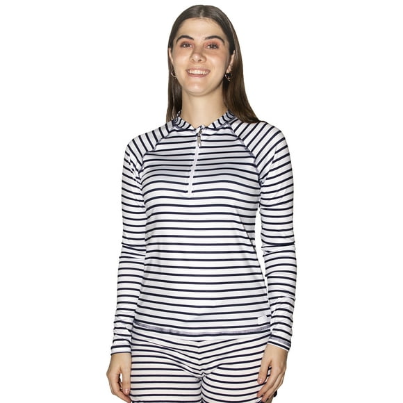 Wetshirt con protección solar UPF 50+ para dama