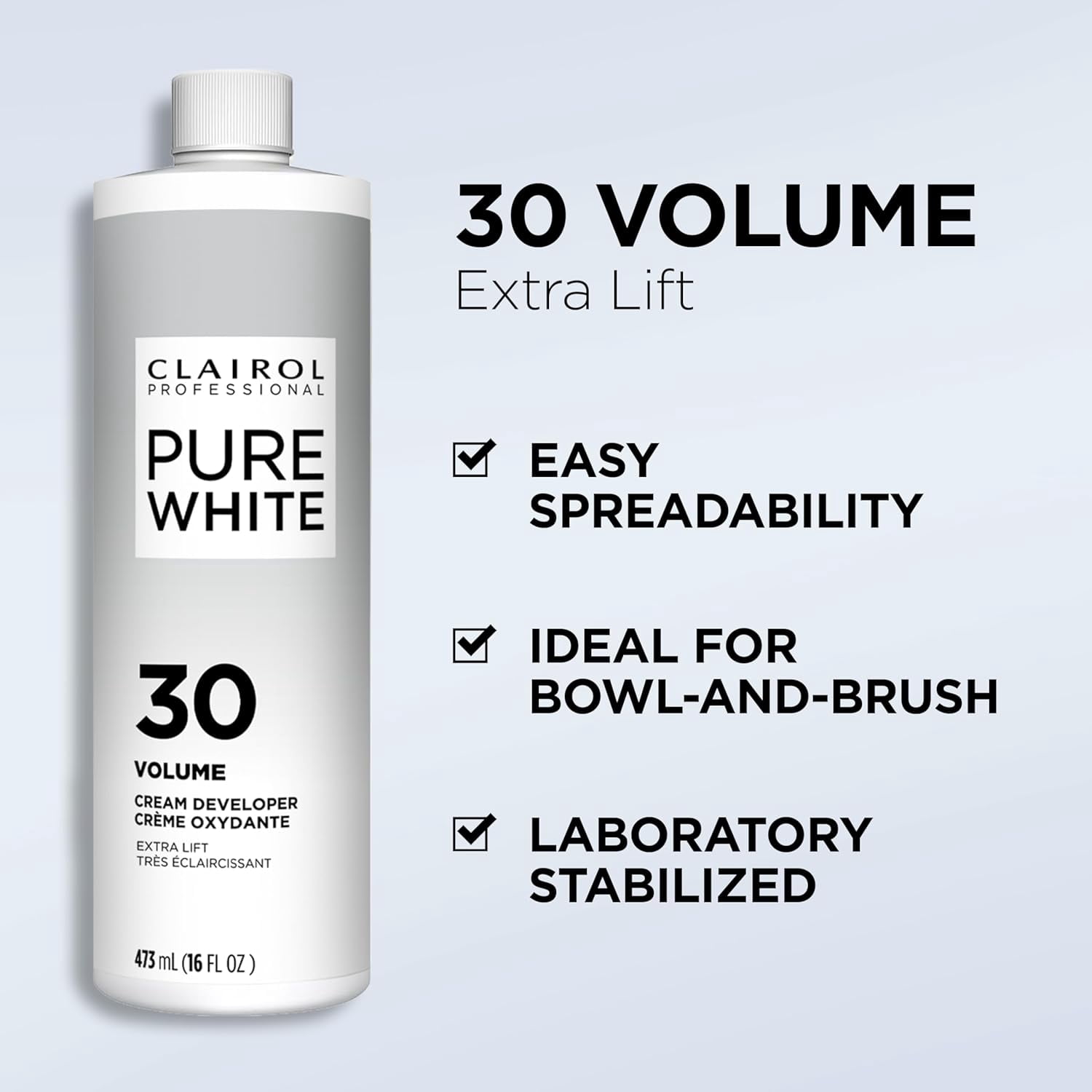 【希少】ホワイトライトリキッド CLAIROL 118ml ×6本 セット業務用 Clairol Professional Pure White Creme Developer, Permanent