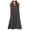 Grey, variant on MAIHAN Cotton Linen Dresses for Women Summer Casual Sleeveless Button V Neck Maxi Dress Resort Wear Beach Vacation Sundress 2026(Green,XXL)