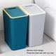 thumbnail image 3 of Bote de Basura de Cocina Inteprter Rectangular Moderno Inodoro Gris L, 3 of 6