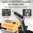 thumbnail image 2 of 2026 Handheld Steam Cleaner: 2500W High Temperature Pressurized Steamer with 6 Adjustable Levels - Portable Multi-Surface Steam Cleaning Machine for Kitchen, Bathroom, Furniture, Car - WHITE, 2 of 8