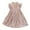 Pink, variant on Baby Girls Casual Dress Spring Summer Toddler 𝐒mocking Ruffle Floral Fly Sleeve Dress Girls Beach Sundress