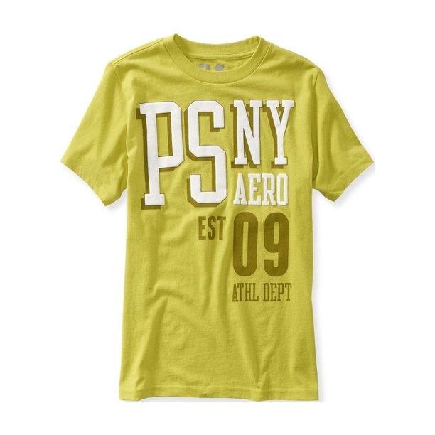 Camiseta gráfica Aeropostale Boys PSNY, verde, M (10)