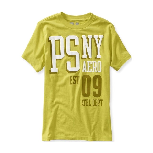Camiseta gráfica Aeropostale Boys PSNY, verde, M (10)
