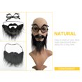 thumbnail image 4 of KAKOWELY juegos de gafas con barba falsa para cosplay, disfraz de actuación, decoración de fiesta, 4 of 5