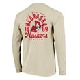 thumbnail image 3 of Men's Natural Nebraska Huskers Comfort Colors Mascot Overlay Long Sleeve T-Shirt, 3 of 3