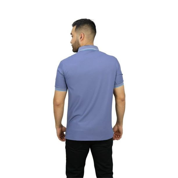 Playera Caballero Platini DP19SA Light Blue 1 Pz