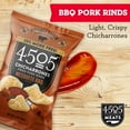 thumbnail image 2 of 4505 BBQ Seasoned Chicharrones, SBF3&nbsp;Fried Pork Rinds - Barbeque Flavored Pork Skins - Low Carb, Gluten-Free, Protein Snack - 3oz (Pack of 12), 2 of 3