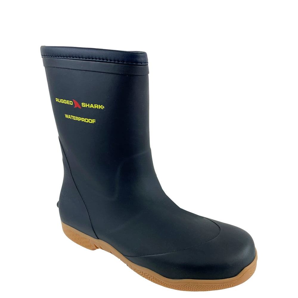 Rugged Shark - RUGGED SHARK Men's Great White Fishing Boots, Waterproof