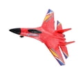 thumbnail image 4 of RC de 2,4G y 2 canales, de telemando anticolisión RC, fija para adultos, , principiantes, de cumpleaños , ROJO Yotijar Avión RC de ala fija, 4 of 7