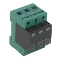 thumbnail image 2 of Pararrayos contra Sobretensiones, Dispositivo de Protección contra Sobretensiones 1000V DC 20‑40KA 3P PC Protector de Pararrayos de Protección de Voltaje Fotovoltaico Fotovoltaico, 2 of 7