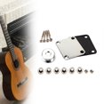 thumbnail image 6 of Colcolo Guitar Neck Plate Set Electric Guitar Hardware Set for Electric Guitars Bass Argent, 6 of 8