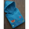 thumbnail image 3 of Buon Ferragosto Summer Objects Hoodie Toddler -Image by Shutterstock,  5 Toddler, 3 of 4