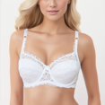 thumbnail image 2 of GEWSEY Women's Comfort Devotion Full Coverage Underwire T-Shirt Bra White, 36, 2 of 5