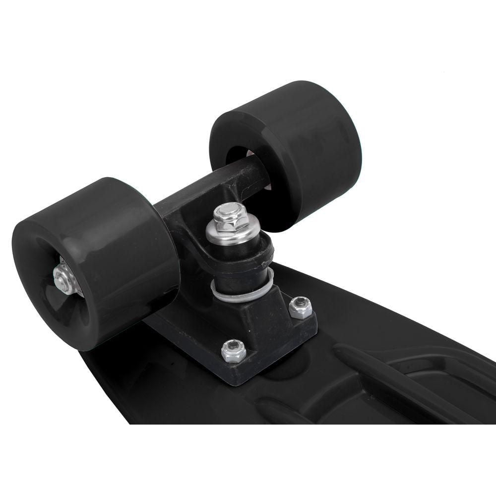 Rugged Racer 27" Skateboard Cruiser, Black
