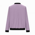 thumbnail image 4 of Towmus Fall Jackets for Women 2025 Trendy Zip Up Bomber Jacket Lightweight Outwear Coat Spring Winter Coats, 4 of 6