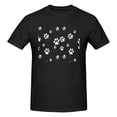 thumbnail image 5 of Dog Paw Men'S Basic Short Sleeve T-Shirt Black 4x-Large, 5 of 5