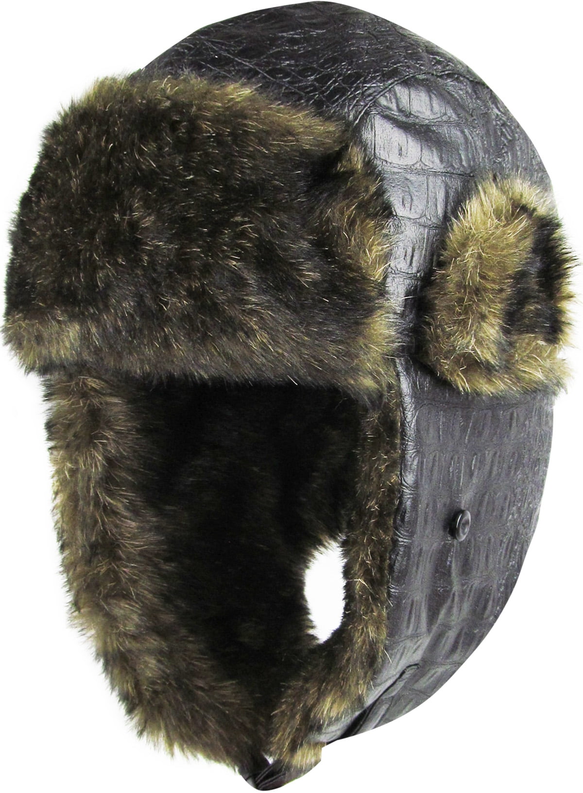 Winter Aviator Trapper Hat Winter Ski Cap Bomber Fur