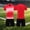 Red, variant on Plcasen Active Boys Short Sets - 2 Piece Performance Crewneck Short Sleeve T-Shirt and Shorts Boys Athletic Sets (5-15)