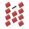 thumbnail image 4 of Convertidores de Nivel Lógico de 10x 4 Canales Convenientes Piezas Profesionales Compactas, 4 of 9