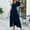 Navy, variant on Elegant V Neck Pleated Dress For Women Stylish Evening Gown For Wedding Guests And Formal Events Long Sleeve Dress for Women Wedding Guest Shiny Ruched Thigh Slit Dress Sequin Formal Dresses for Women