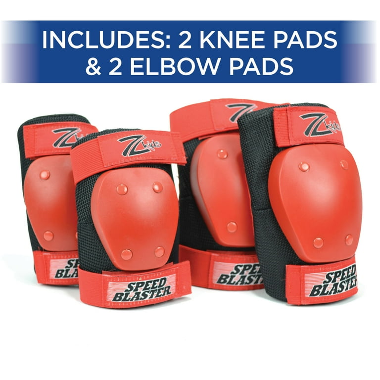 Zefal Z-Kids Speed Blaster Bike Pad Set (Engine Noises/Look, Elbow